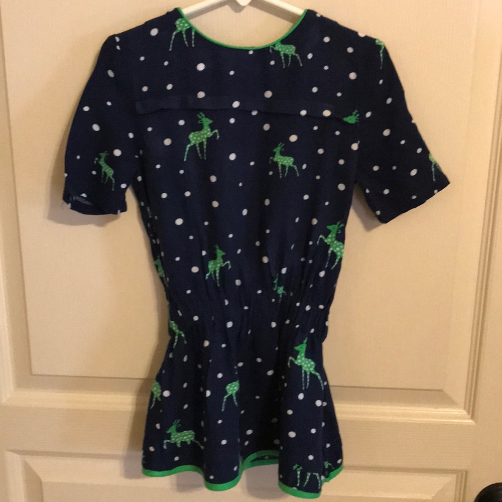 Girls 5T Short sleeve blouse. Like new!